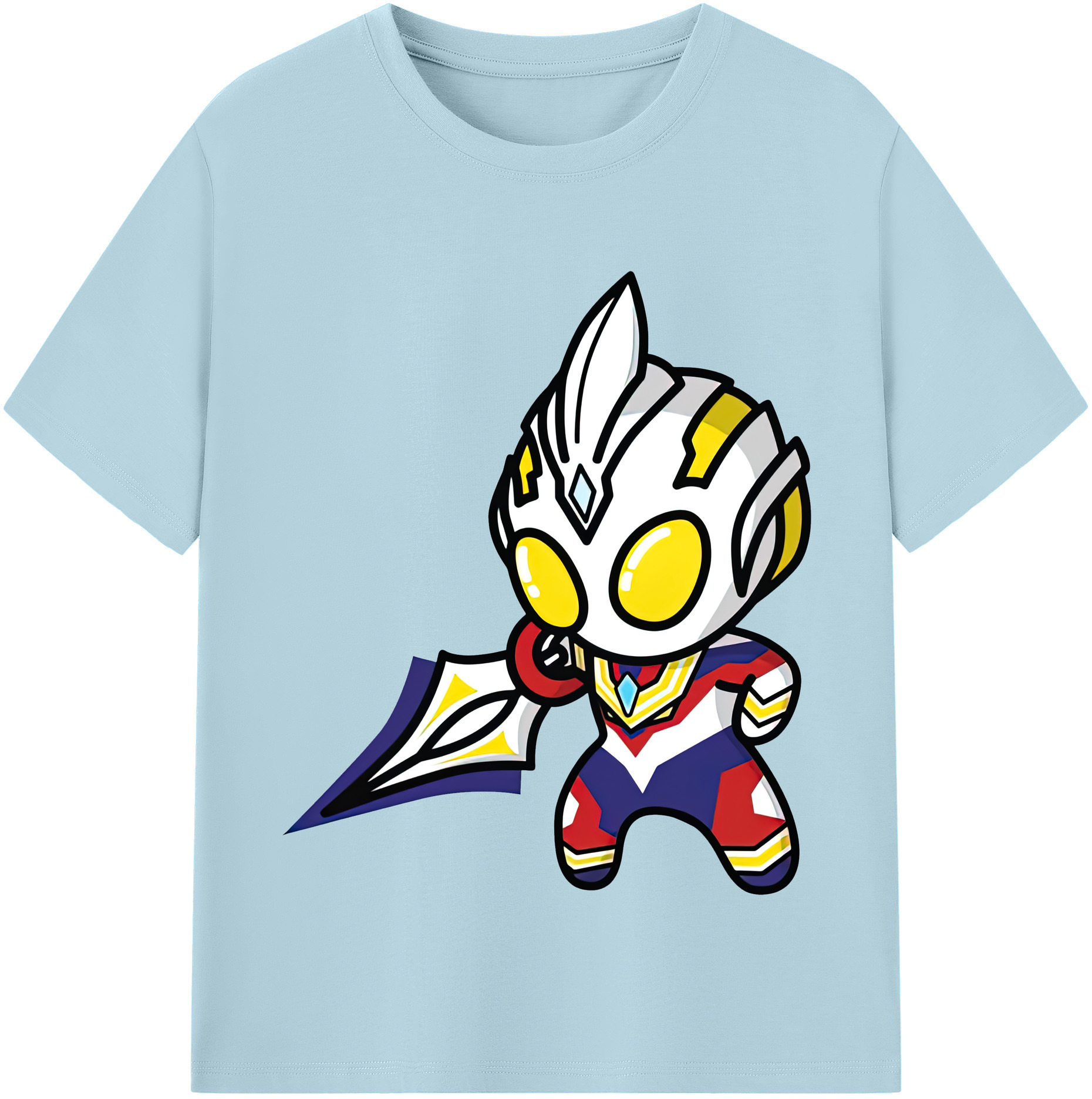 （画像用） ウルトラマン Ultraman 綿100％半袖Tシャツ（フロントプリント）